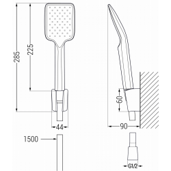 KLUDI AMBIENTA - BATERIA...