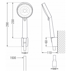 REA 9731- PANEL NATRYSKOWY...