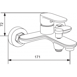 GROHE EUROSMART- BATERIA...