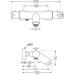 ZESTAW STELAŻ GROHE 4W1 +...